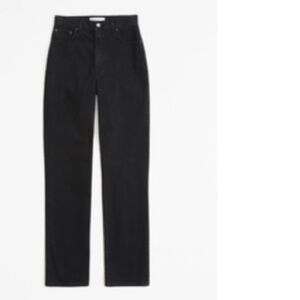 Abercrombie & Fitch Black Boot Cut Jeans